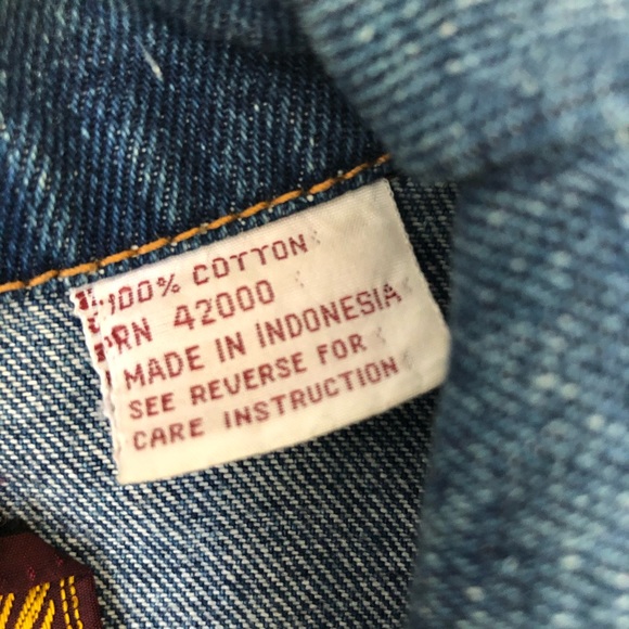 Lucky Star Vintage Small Womens Denim Jacket - Picture 5 of 7